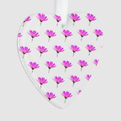 Pink Daisy Ornament (voorkant)