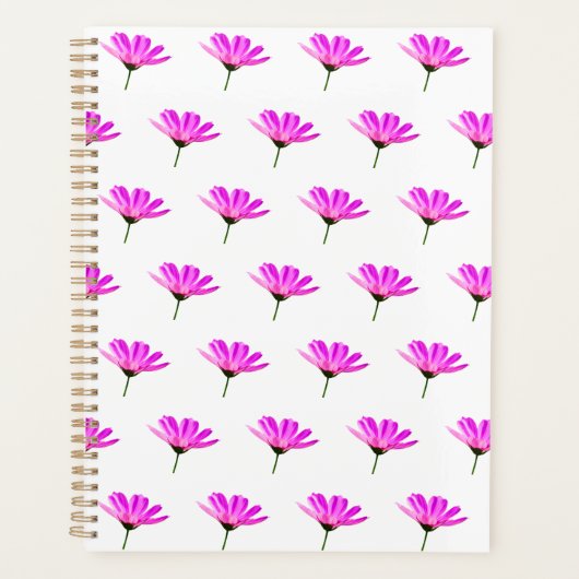 Pink Daisy Planner (Voorkant)