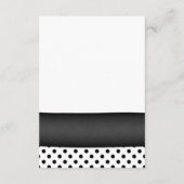 Pink Daisy Polka Dot Bat Mitzvah Reply Kaart (Achterkant)