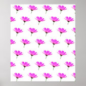 Pink Daisy Poster (Voorkant)
