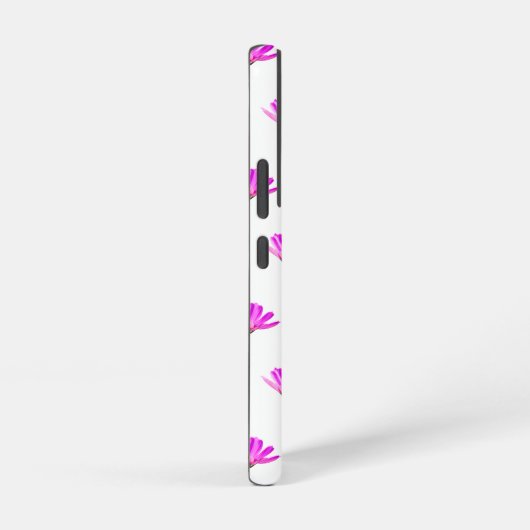 Pink Daisy Samsung Galaxy Hoesje (Rechterkant)