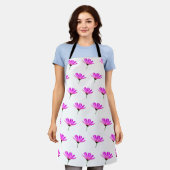Pink Daisy Schort (Gedragen)