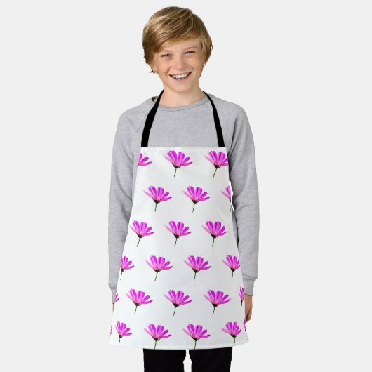 Pink Daisy Schort (Gedragen)