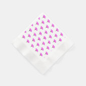 Pink Daisy Servet (Hoek)