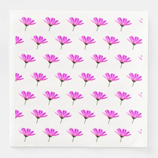 Pink Daisy Servet (Voorkant)