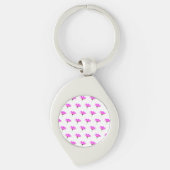 Pink Daisy Sleutelhanger (Voorkant)