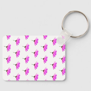 Pink Daisy Sleutelhanger