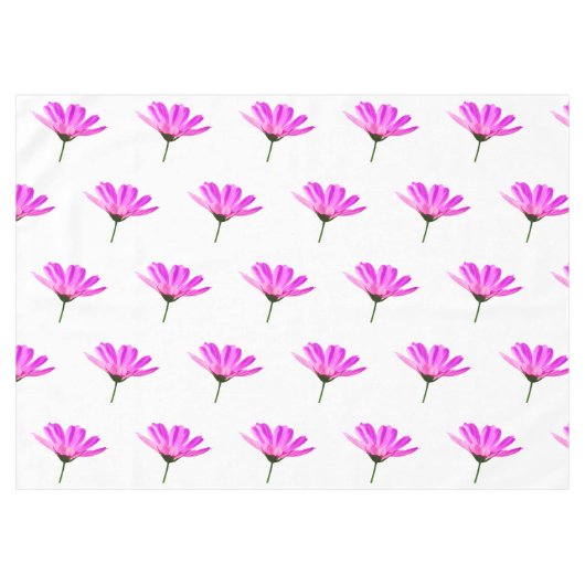 Pink Daisy Tafelkleed (Voorkant (Horizontaal))