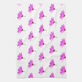 Pink Daisy Theedoek (Verticaal)