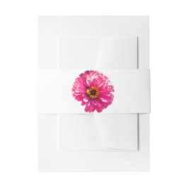 Pink Daisy Uitnodigingen Wikkel