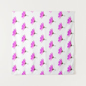 Pink Daisy Wandkleed (Voorkant)