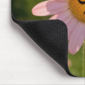 Pink Daisy with Teardrops Muismat (Hoek)