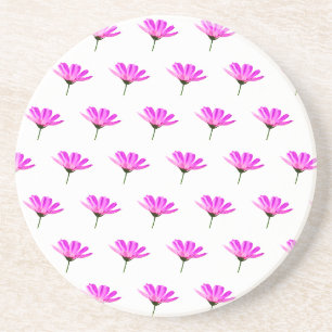 Pink Daisy Zandsteen Onderzetter