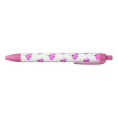 Pink Daisy Zwarte Inkt Pen (Bodem)