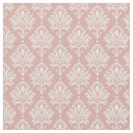 Pink Damask Stof