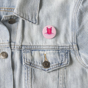 Pink Dance Ballerina Tutu Ballet Birthday Party Ronde Button 3,2 Cm
