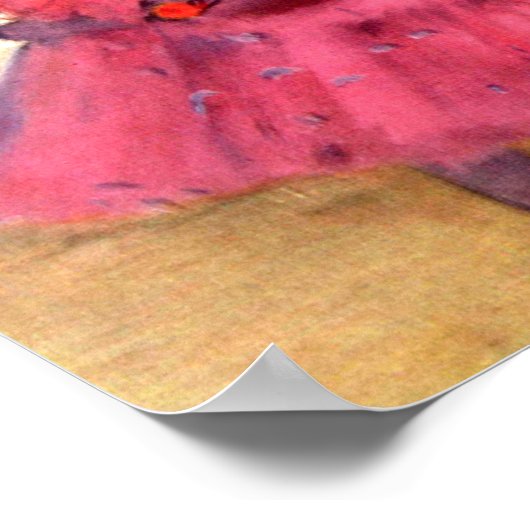 Pink Dancers, Edgar Degas Poster (Hoek)