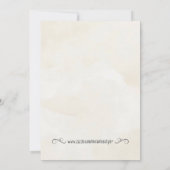 Pink Dandelion Flowers Baby shower Uitnodiging (Achterkant)