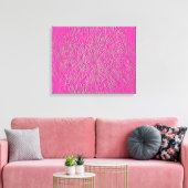 PINK DANDELIONS CANVAS AFDRUK (Insitu (Woonkamer))
