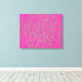 PINK DANDELIONS CANVAS AFDRUK (Insitu (Houten vloer))
