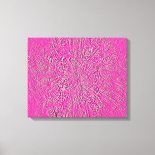 PINK DANDELIONS CANVAS AFDRUK