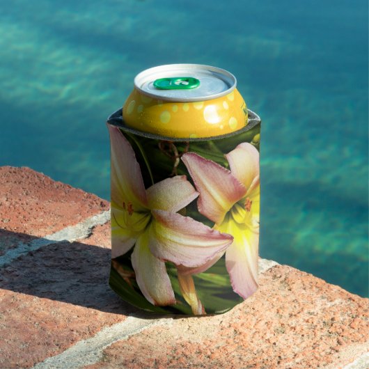  Pink Daylilies Floral Koelbox Blikjeskoeler (Insitu Zwembad)