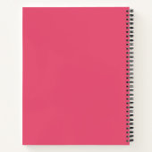 Pink Dear Day Journaal Notitieboek (Achterkant)