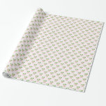 Pink Deck The Palms Tropical Christmas Santa Flami Cadeaupapier<br><div class="desc">Cute Christmas Flamingo pattern with palm trees decorated like Christmas trees,  great for any warm weather folidays.</div>
