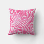 Pink Design Pillow, Pink Watercolour Aesthetic Kussen (Achterkant)