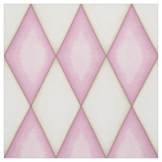 Pink Diamond Check Medieval Fairytale Princess Stof (Swatch)