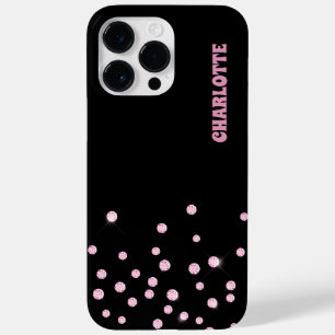 Pink Diamond Confetti Case-Mate iPhone 14 Pro Max Hoesje