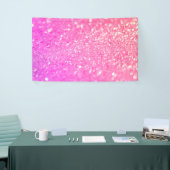 Pink Diamond Glitter Spandoek (Beurs)