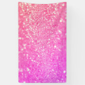 Pink Diamond Glitter Spandoek (Verticaal)