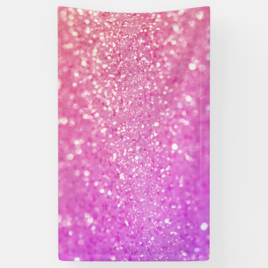 Pink Diamond Glitter Spandoek (Verticaal)
