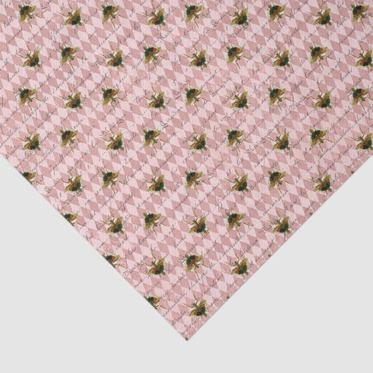 Pink Diamond  Insect Tissuepapier (Detail)