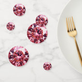 Pink Diamond Pattern Confetti (Groep)