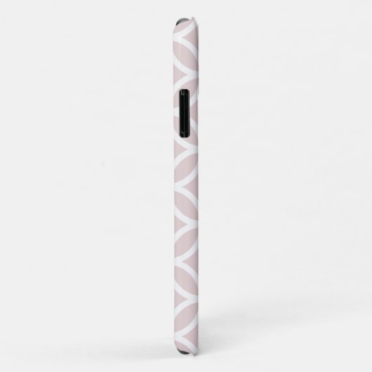 Pink Diamond Pattern, gepersonaliseerd Case-Mate iPhone Case (Achterkant/rechts)