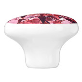 Pink Diamond Pattern Keramische Knop (Zijkant)