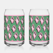 Pink Diamond Soda Glass Blikvorm Glas (Voorkant)