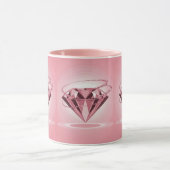 Pink Diamond Sparkles Mauvelous Combo Mok (Midden)