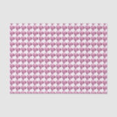 Pink Diamonds Pattern Tissuepapier (Voorkant)