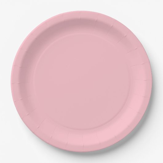 Pink Dinner Paper Bord (Voorkant)