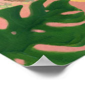 Pink Dino-Mite Nursery Poster for Girls (Hoek)