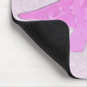 Pink Dino Mousepad Muismat (Hoek)