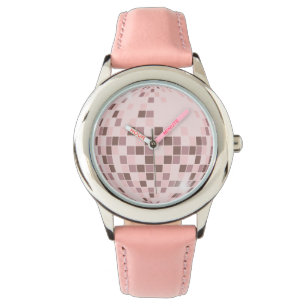 Pink Disco Boogie Horloge