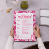 Pink Disco Cowgirl Wat is er op je telefoon spel