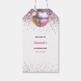 Pink Disco Trendy In My Double Digits Era Birthday Cadeaulabel