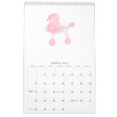 Pink Dog Custom Business Kalender (Mar 2027)