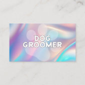Pink Dog Grooming Visitekaartje (Voorkant)