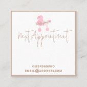 Pink Dog Visitekaartje (Achterkant)